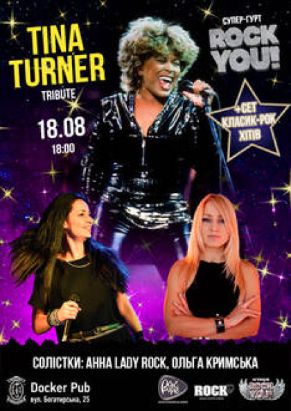 Tribute Tina Turner - ROCK YOU!